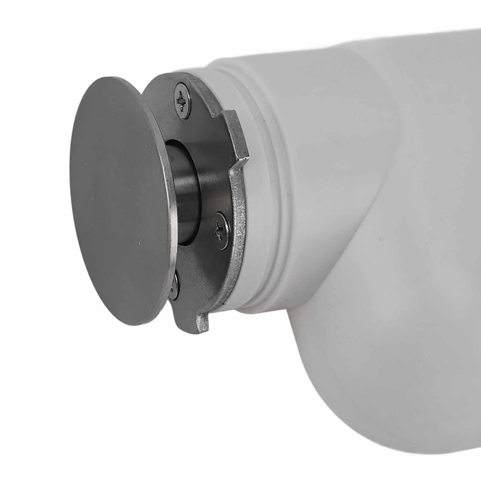 Generic Elektrische Nudelmaschine, Tragbare Automatische Handpressmaschine für die Familienküche, Edelstahl, 5 Stück Nudelformen (WHITE)