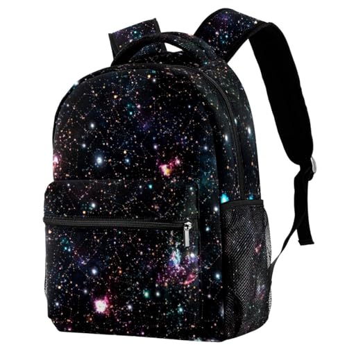 Sac de voyage décontracté 40cm à motif galaxie colorée