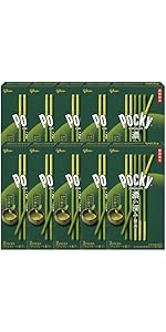 グリコ - グリコ ポッキー 濃い深み抹茶 40箱 中評価】グリコ ポッキー 濃い深み抹茶 箱2袋(製造終了)の