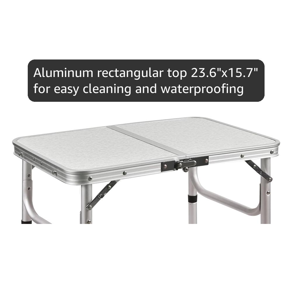 Amazon.com: RedSwing 2ft Folding Camping Table,Small Portable