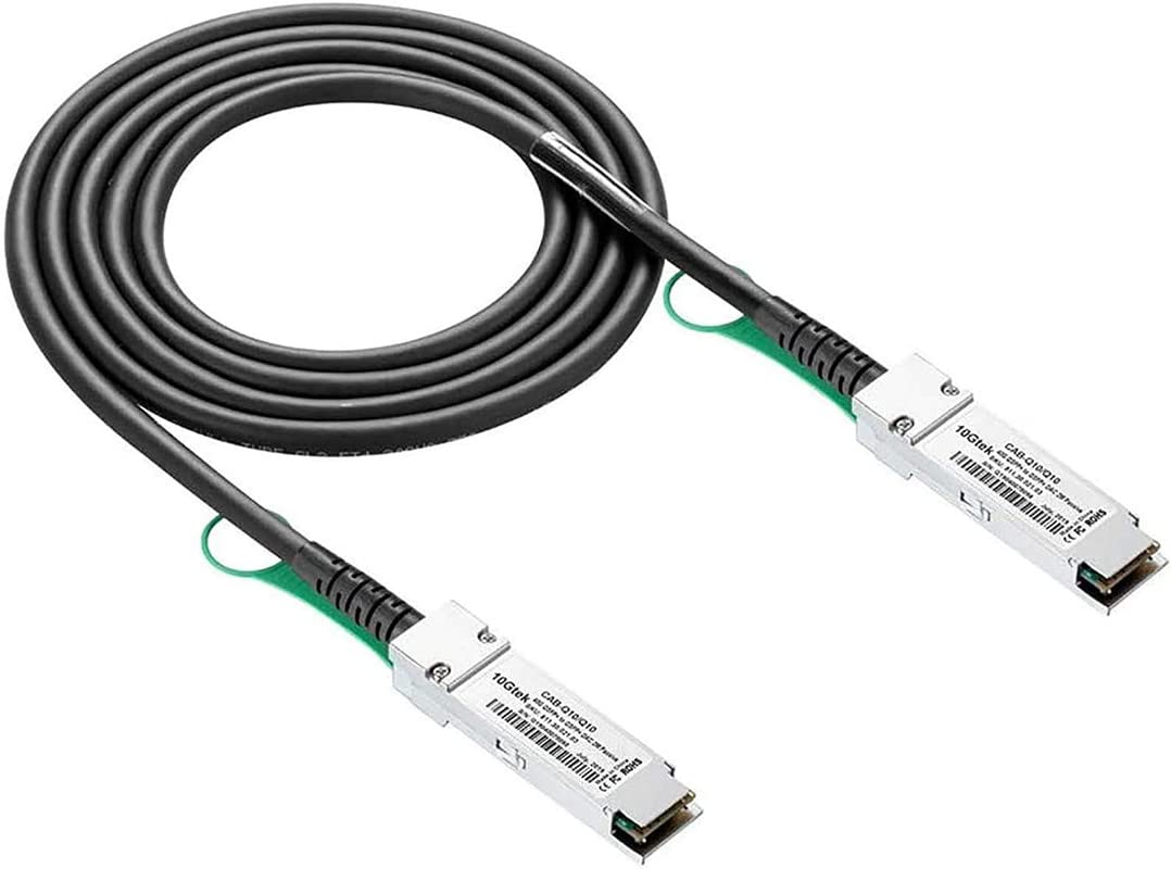 ●Pharoah Dizac参加！ Amazon.com: 10Gtek 40G QSFP+ DAC Cable - 40GBASE-CR4 Passive