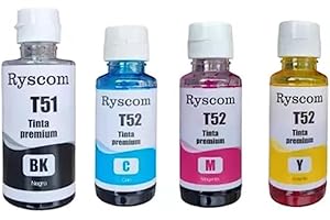 HP Instant Ink Compatible Refill Kit (4 Bottles) for HP Smart Tank...