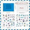 30 Packs Winter Craft Kits for Kids, Holiday DIY Picture Frame Craft Snowflake Penguin Polar Bear Art Party Favor Home Classroom Game Activities #2