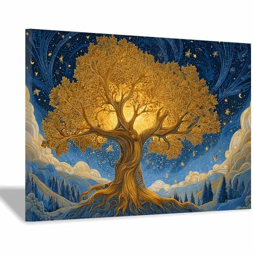 Poster nature Arbre de vie pour créer un espace zen dans votre salle de bain