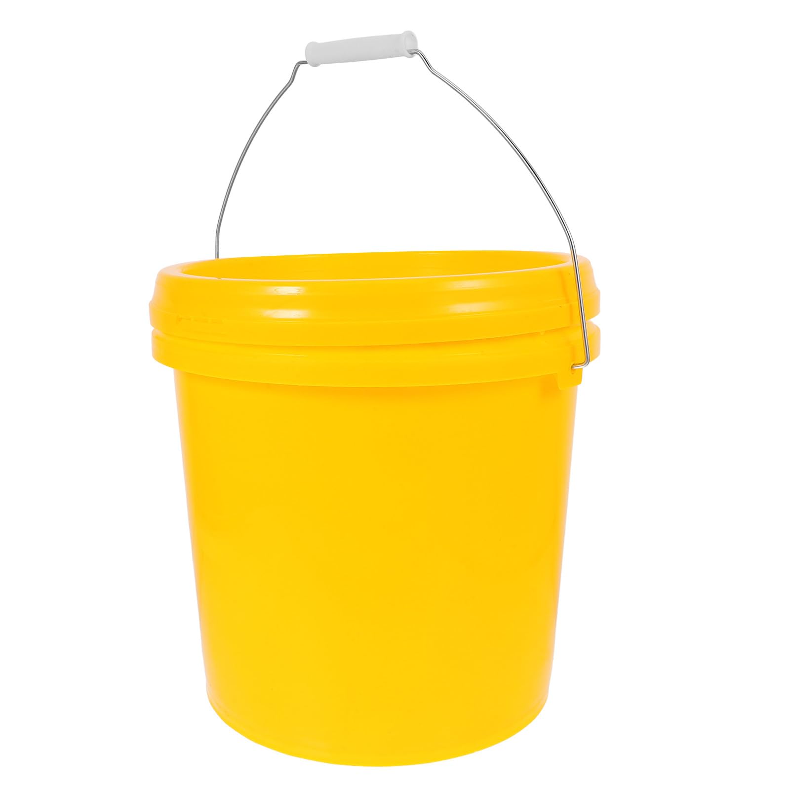 Secchio Fermentatore Alimentare 10l in Plastica Coperchio Ermetico e Maniglia Pratica per Fermentazione Vino, Birra e Alimenti Fermentati in Casa