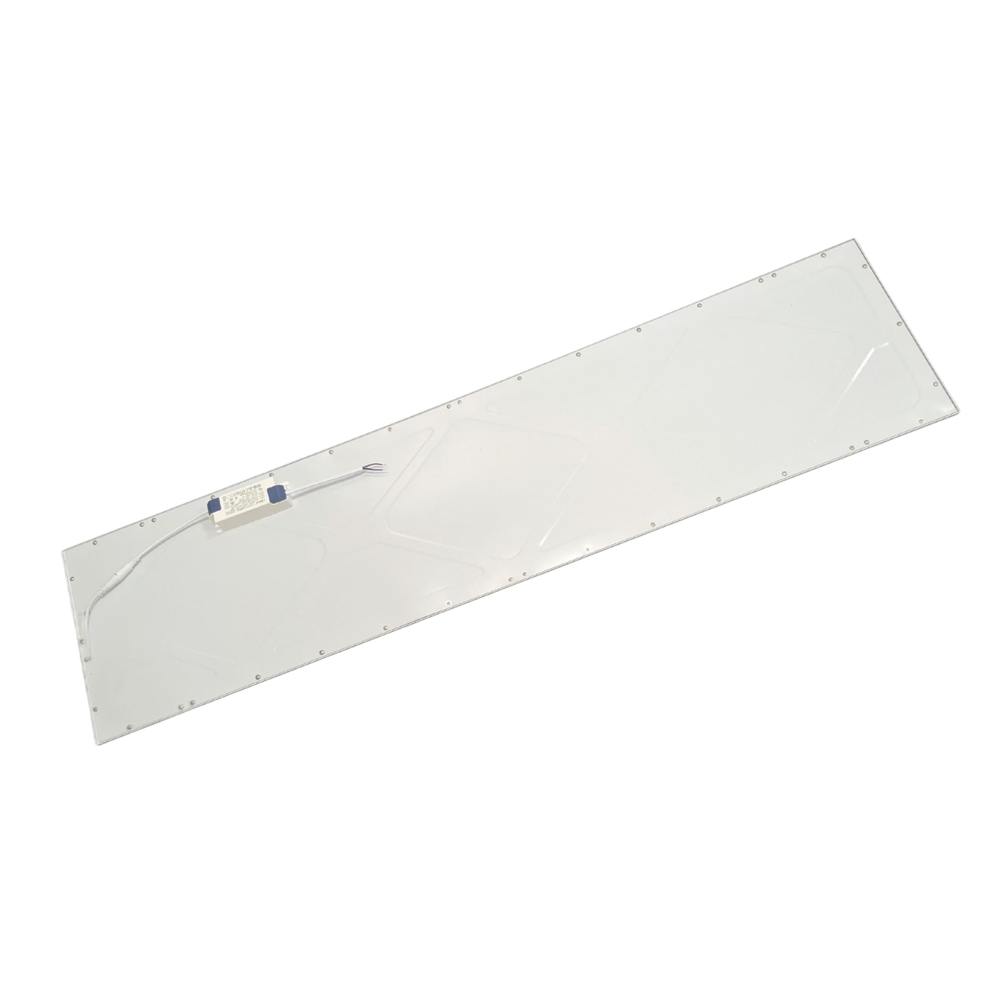 LED Pendelleuchte Panelleuchte 40 Watt 3600 Lumen 120cm 4000K | Neutralweiss, Inklusive Treiber, Runder Deckenbaldachin, Seilaufhängung