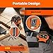 ansigtny 2-in-1 Laser Tape Measure, 197Ft Laser Measuring Tool & 16Ft Measuring Tape with M/in/Ft/Ft+in Units, Magnetic Hook - Pythagorean, Area, Volume, Digital Tape Measure for Woodworking and DIY
