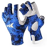 KastKing La Sal Fishing Gloves UPF50+ Sun Gloves...