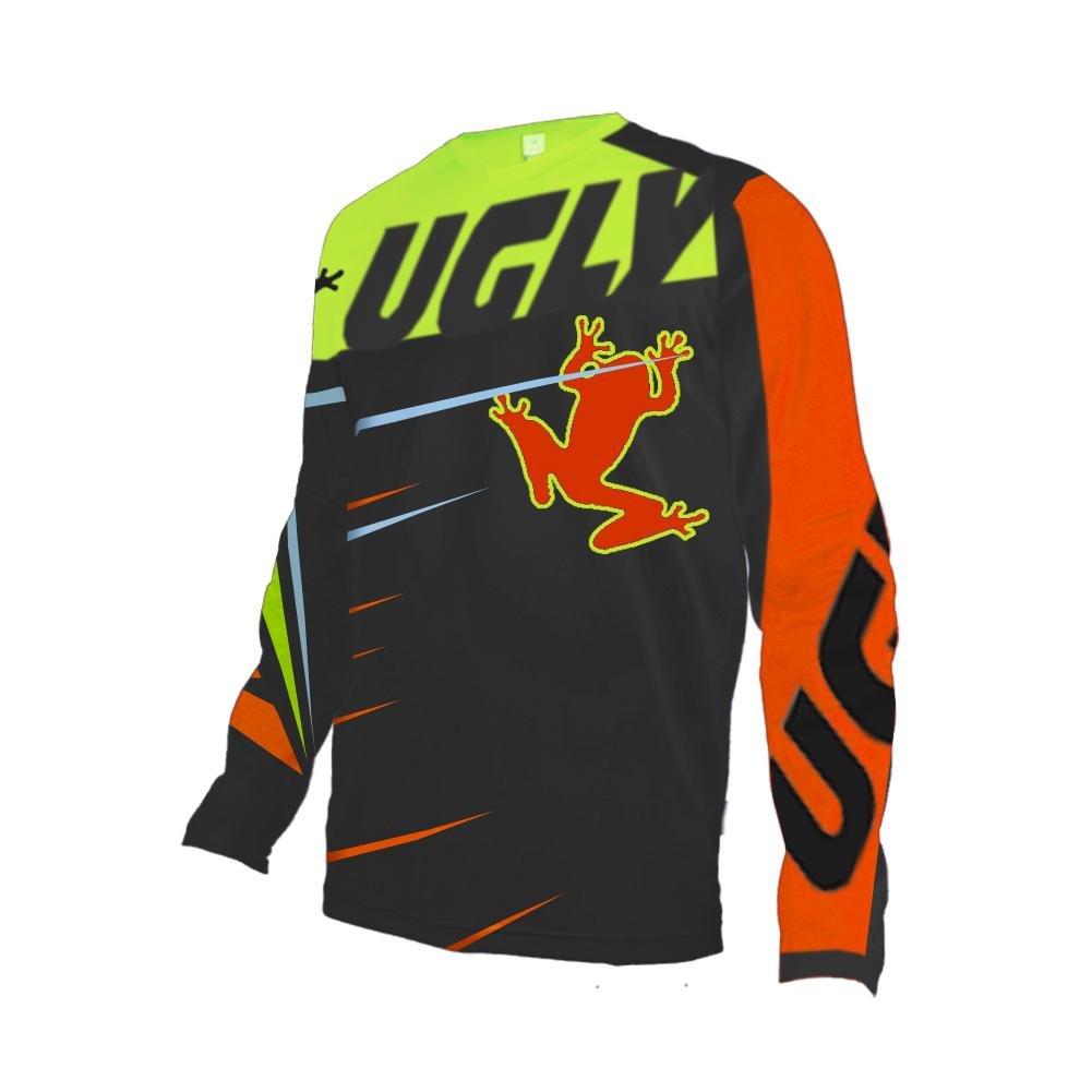 Ugly Frog MX Motocross Jersey Ciclismo Maglia Shirt Enduro Offroad Fuoristrada Quad Cross Adulti
