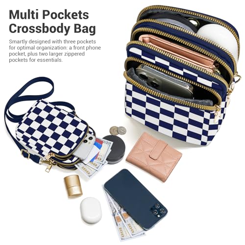 Image of YINHEXI Small Crossbody Bags for Women, Mini Cell Phone Wallet Purse, Shoulder Bag for Women and Men
