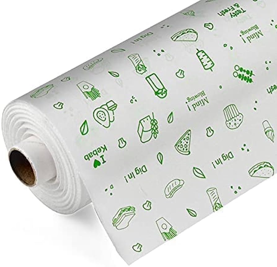 Single Food Wraping Paper Roll - Premium Non-Stick Butter Wrapping Paper, Food Wrapping Paper, Re-Heatable Non Stick Paper, Oven Safe Parchment Paper (50 Meter) (B0D7HZ564C) Amazon Price History, Amazon Price Tracker