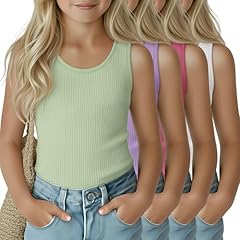 Macaron Green, Light Purple, Hot Pink, White