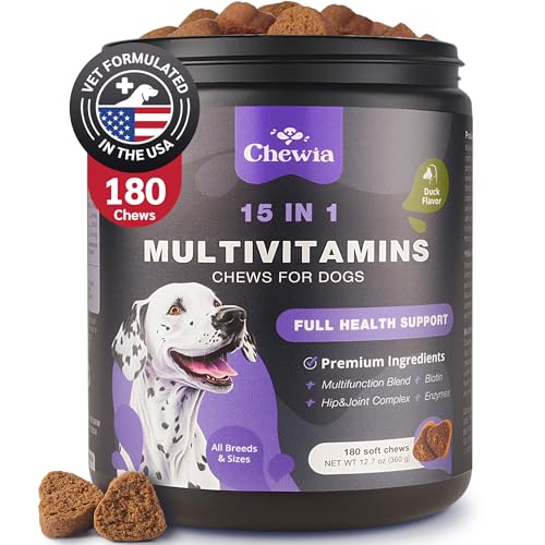 Dog-Vitamins-15-in-1-Dog-Multivitamin-Chews-with-MSM-for-Hip-Joint-Health-Dog-Supplement-for-Itchy-Skin-Relief-Multivitamin-for-Dogs-Immune-Support-with-Enzymes-Skin-Coat-Mobility-Support - Cucciolini Doodles   Dog-Vitamins-15-in-1-Dog-Multivitamin-Chews-with-MSM-for-Hip-Joint-Health-Dog-Supplement-for-Itchy-Skin-Relief-Multivitamin-for-Dogs-Immune-Support-with-Enzymes-Skin-Coat-Mobility-Support