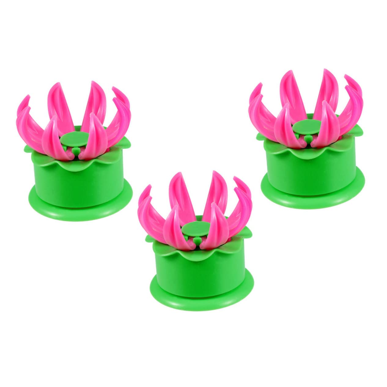 Cabilock 3-piece Baozi Maker Pp Material Steam Bun Molding Tool Easy Bun Making Family Fun Cooking Accessory