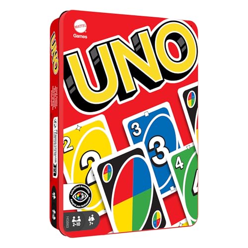 Mattel Games UNO Card Game Ages 7+ Players 2-10