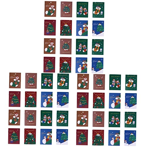 Carnet de poche Noël NUOBESTY lot de 150 mini cahiers pour petits et grands