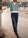 Saodimallsu Womens Fall Sweaters Tops Lapel V Neck Knit Sweater Color Block Long Sleeve Casual Soft Pullover Shirt Green