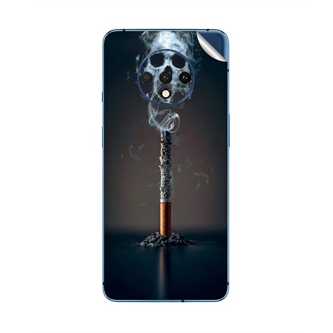 GADGETS WRAP Printed Vinyl Skin Sticker Decal for OnePlus 7T - Cigarette Multicolor