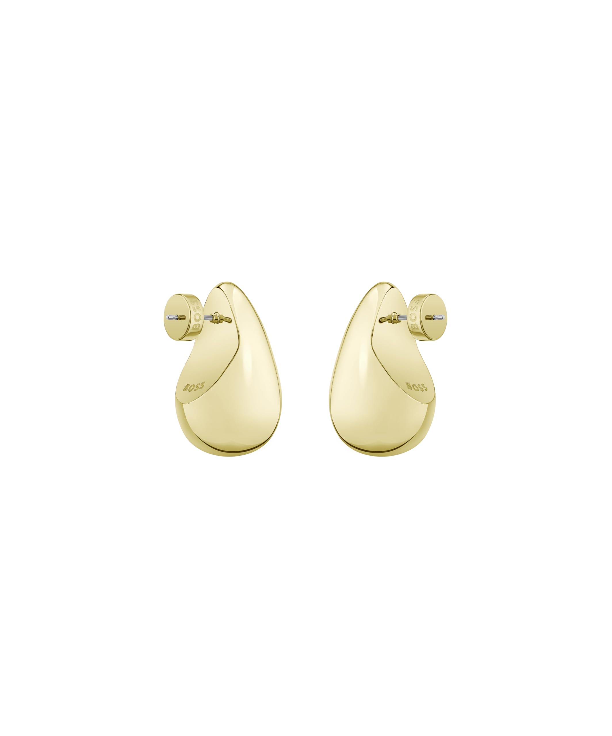 BOSS Jewelry Orecchini Pendenti da Donna Collezione SELENA STATEMENT in Acciaio Inossidabile con placcatura ionica Oro Giallo - 1580824