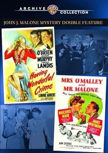 John J. Malone Mystery Double Feature -  DVD, Norman Taurog, Pat O'Brien