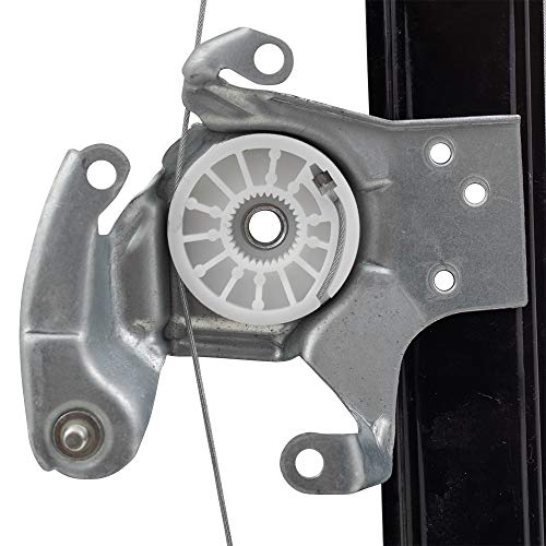Autoandart Brock Replacement Passengers Rear Power Window Lift Regulator Compatible With 2000-2006 X5 51357125060 #TOP2
