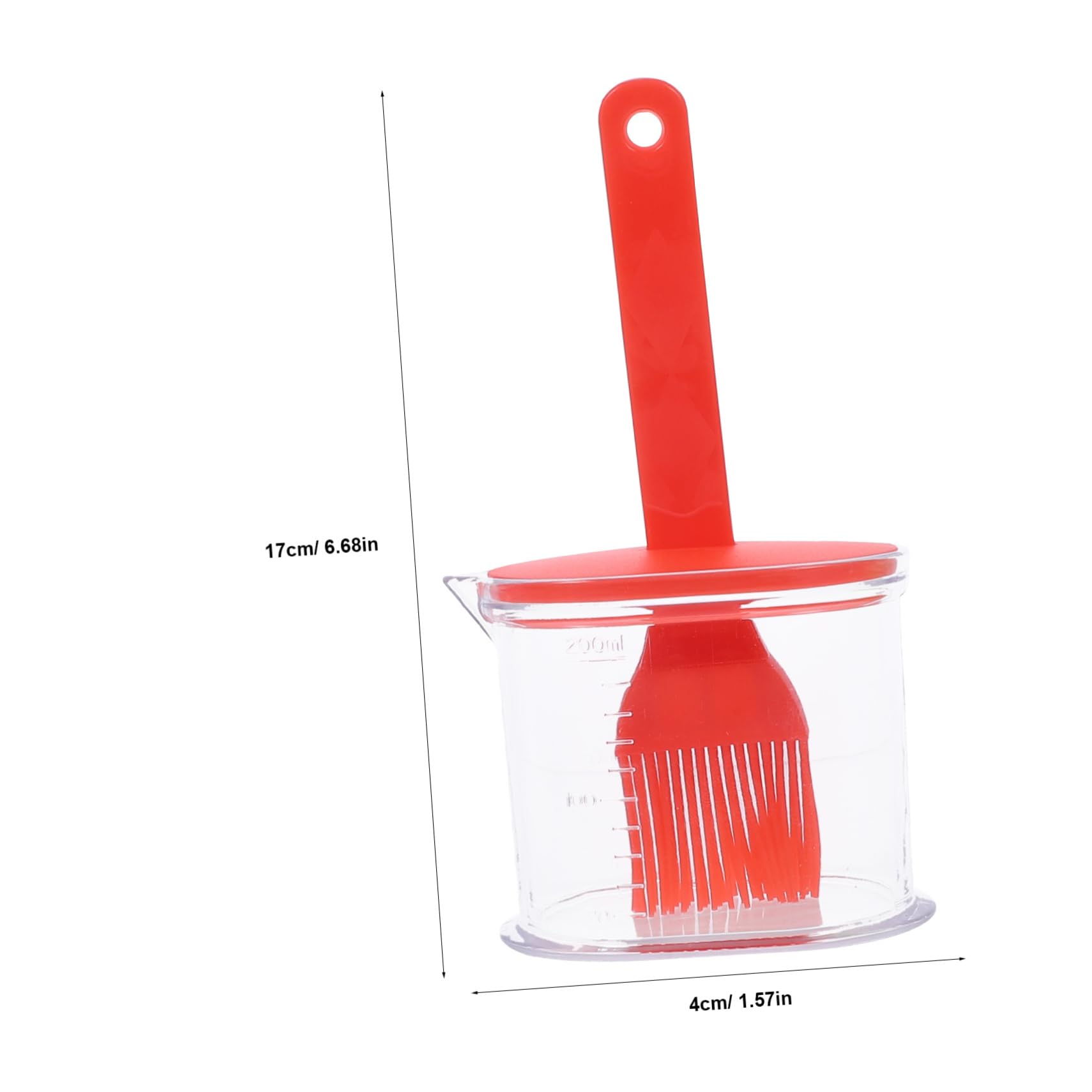 Mikikit 3Sets Basting Brush Oil Dispenser for Bbq Baking Cooking Easy Clean Durable Multi for Outdoor Gatherings and Family Picnics