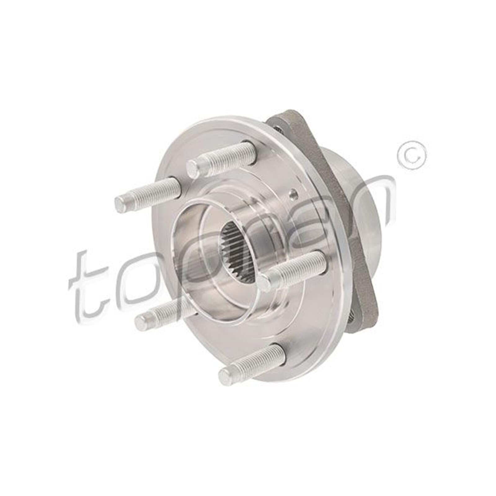 Topran 208 641 Buje de Rueda Delantera Ambos Lados