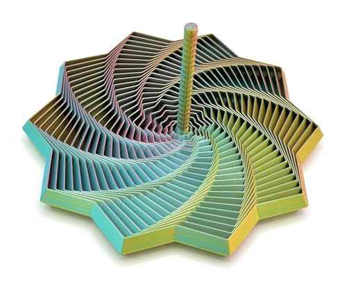 Image of Expanded Sensory Fidget Star with Handle - Visually Captivating and Satisfyingly Noisy! (Random, Giant)