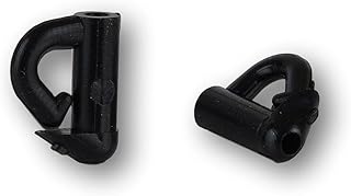 Cambio rápido Spinner Clevis, Negro (Black Nylon)