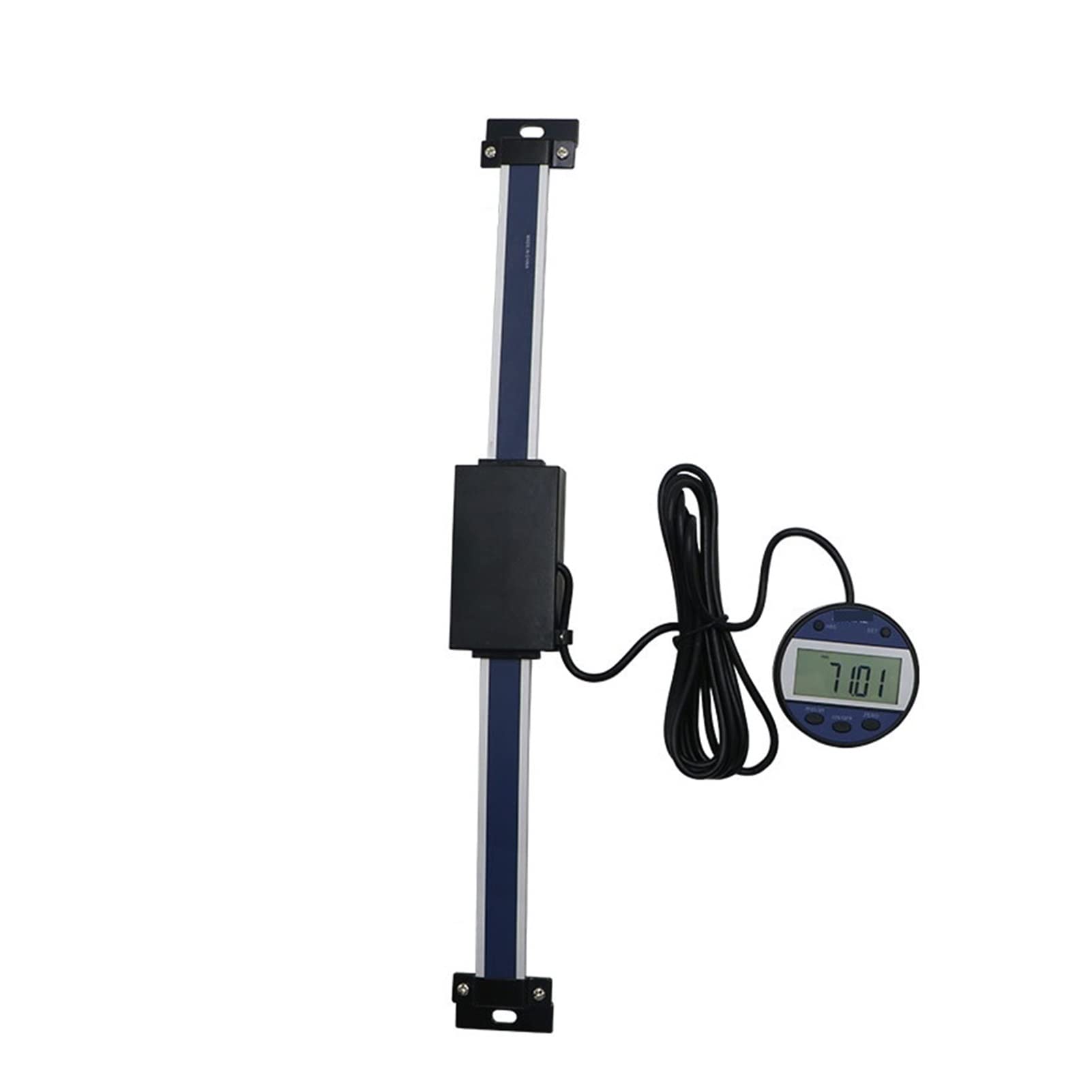 Linear Encoder, 0.01 Mm 0-300 Mm Digital Readout Linear Scale Milling Machine Lathe Aluminum Alloy Linear Scale with External