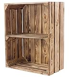 Diese neuen Kisten wurden mit einem Brenner bearbeitet, daher Geruchs & Russrückstände!