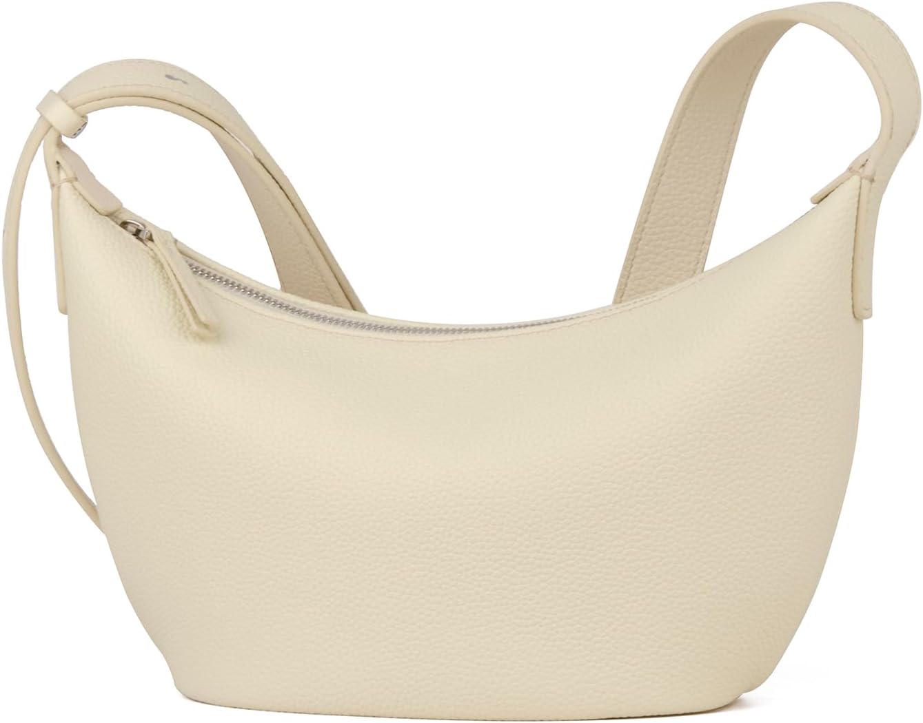 Premium Full Grained Leather Bucket Crossbody Bags, Small Top-Handle Handbags and Crescent Hobo Bag for Women - Image 3