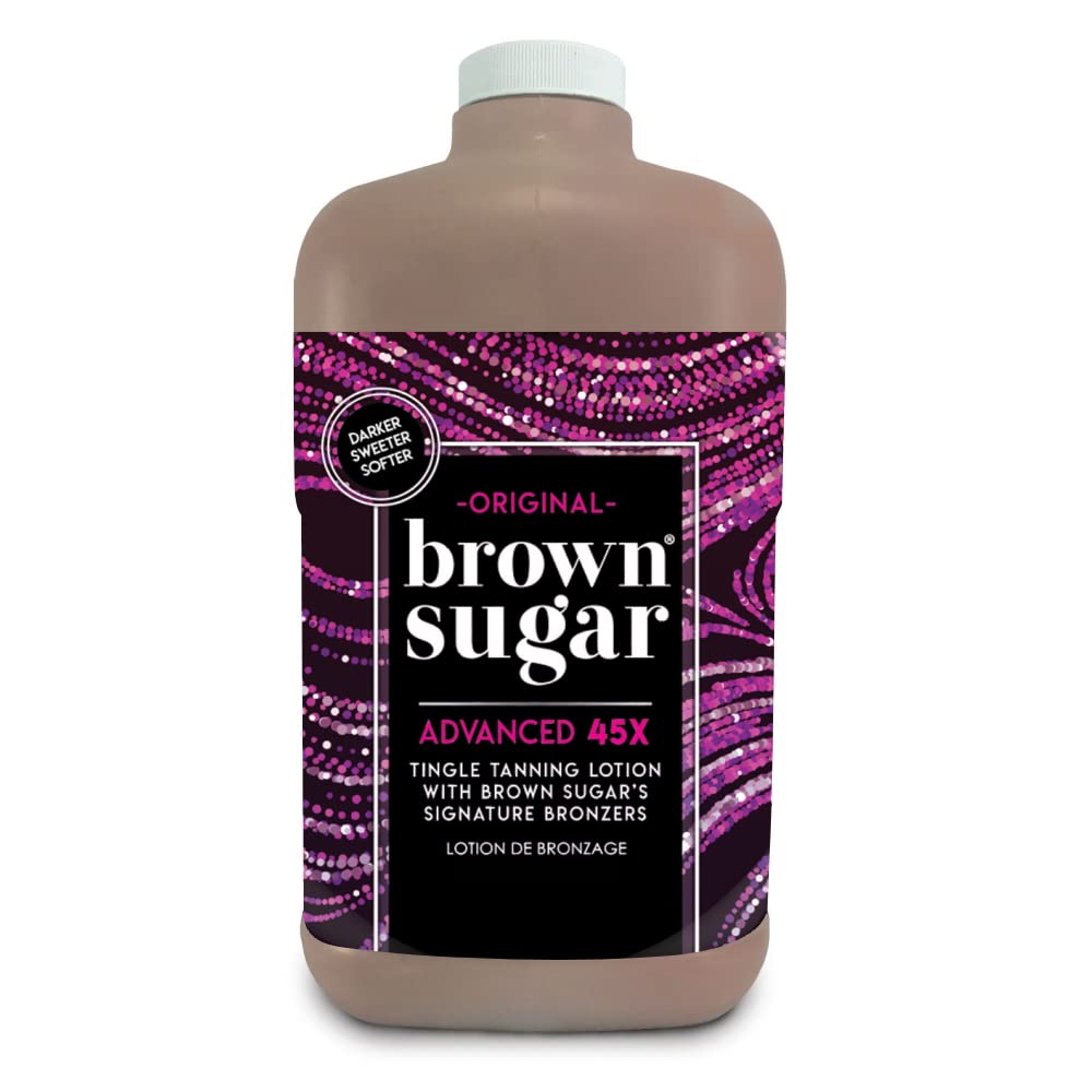 Tan IncorporatedORIGINAL DARK BROWN SUGAR 1892ML 1/2 GALLON SUNBED LOTION CREAM TANNING