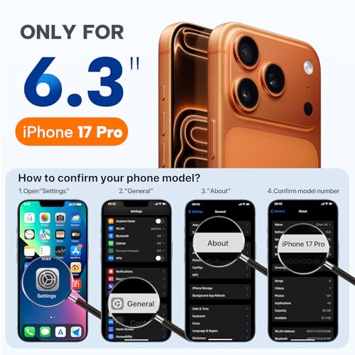 Image of Miracase Magnetic for iPhone 17 Pro Case, Compatible with MagSafe, Integrated Silicone Camera Control Cover, 3.0mm Thicken Shockproof Drop Protection Phone Case for 17 Pro,Teal
