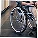 WRITWAA 22-Inch Wheelchair PU Foam Solid Tire Airless Elastic Rear Wheel Replacement for Standard Wheelchairs Sturdy Accessory for Outdoor Use