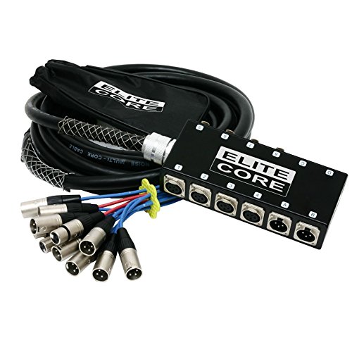 Elite Core 8x4 50 ft Audio Stage Snake