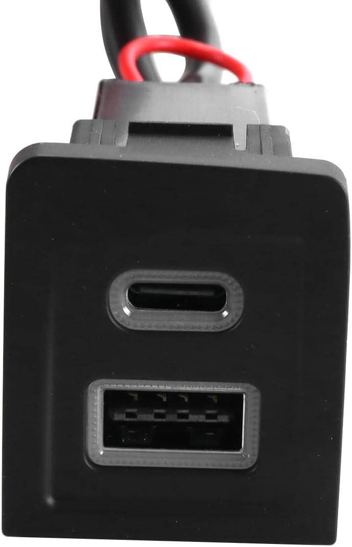 Car Phone Quick Charger QC3.0 USB Port Fit for Volkswagen Multivan T5 T6 2003-2015 image 4
