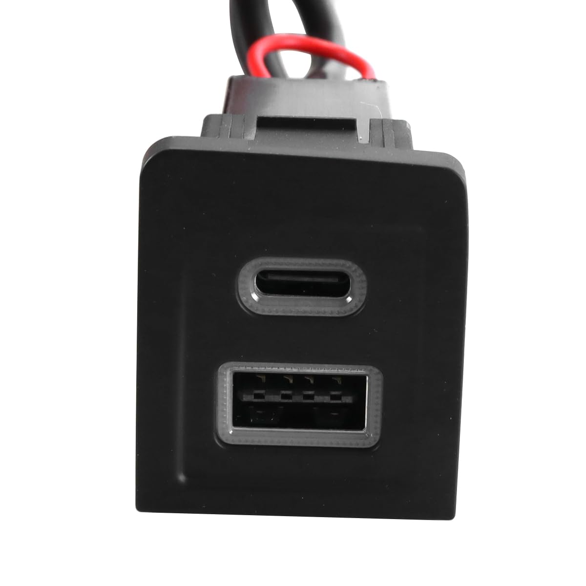Szybka ładowarka do telefonu samochodowego QC3.0 USB, odpowiednia do Volkswagen Multivan T5 2003-2009.
