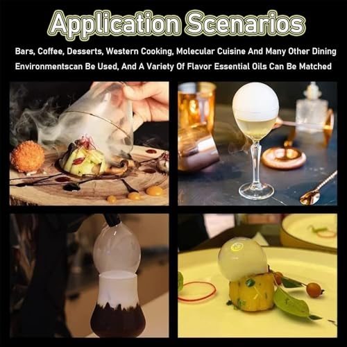 Pistola Fumogena Portatile For Fare Bolle, Non Richiede Fiamma Aperta, Set Di Strumenti Fai-Da-Te Pistola For Bolle Di Ricarica Usb For Uomini, Amici, Papà - 3