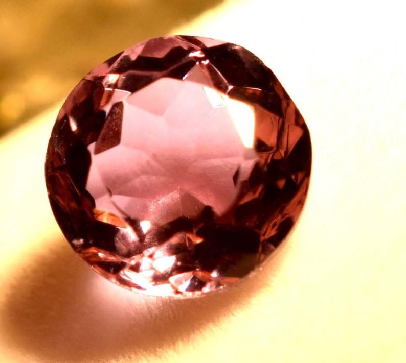 Alexandrite naturelle de 11 mm, gemme ronde d'exception pour création de bijoux