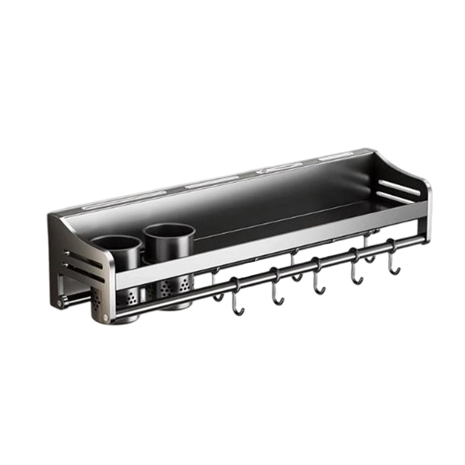 Estante de especias multifuncional para pared, para sal, pimienta, azúcar y aceite de cocina, resistente a arañazos. 1 pieza.
