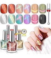 Amazon | SAVILAND 速乾性ネイルポリッシュセット: 6個入り グリッター