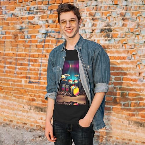 Chemise imprimé Cool Drums pull léger homme pour éviter les coups de fraîcheur