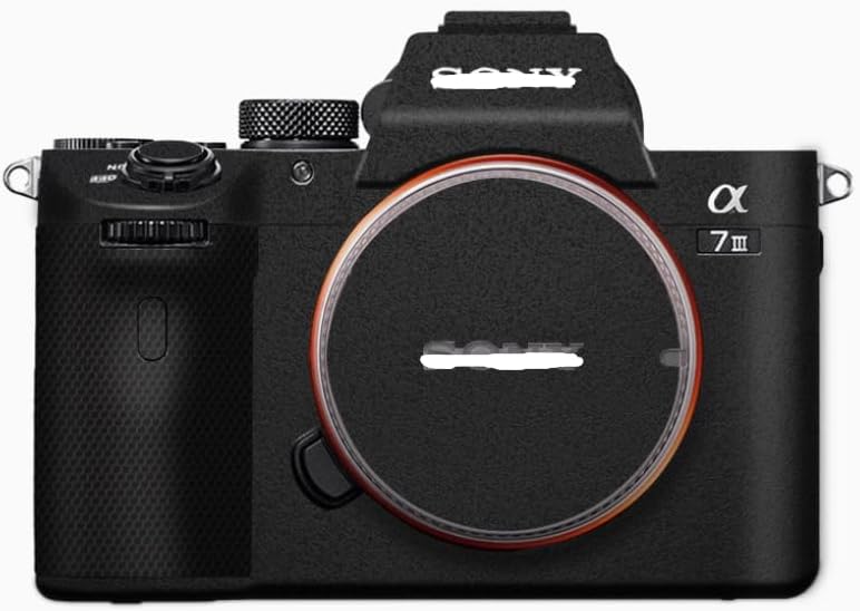 Camera Decal Skin for Sony A7M3 3M Material Sticker Waterproof Camera ProtectorMatte Black