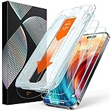 TORRAS Insta-ll Master für Panzerglas für iPhone 14 Pro [Bruchsicher auf Militärniveau] [Auto-Aufkleben] aus DE Dauerhaftes 9H-Glas, Unzerbrechlich iPhone 14 Pro Schutzfolie, 2 Stücke