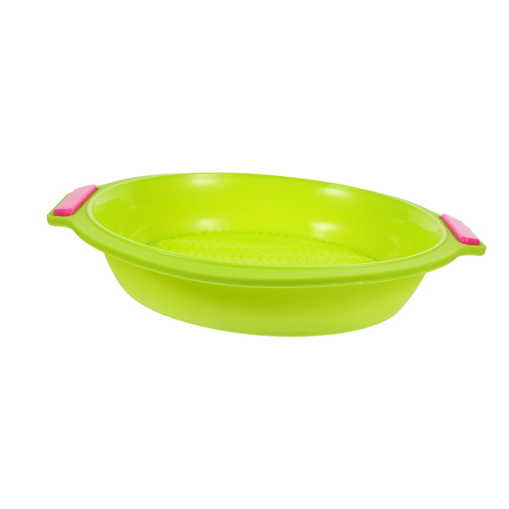 Cabilock Round Silicone Cake Pan Bakeware for Home Baking Green Color for Cakes and Desserts
