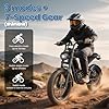 Nexaglide Electric Bike for Adults, 1500W E-Bike for Adults,20" Fat Tire Adult Electric Bicycle with 48V 18.9AH Battery, 3 Modes Electric Dirt Bike,7 Speed E-Bikes, Black #2
