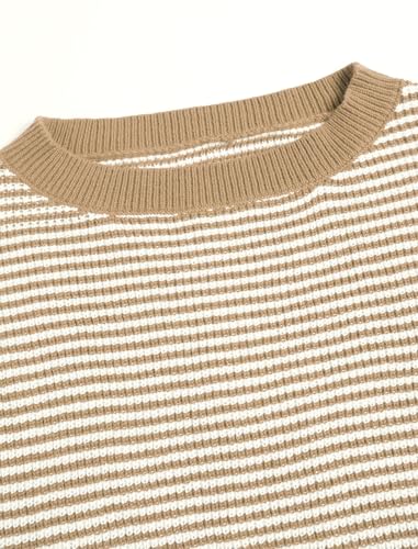 ZAFUL Sweaters for Women Off Shoulder Knit Sweater with Long Sleeve Loose Pullover Jumper Tops3