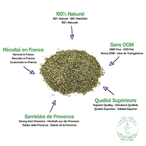 Foto von Echtes Bohnenkraut aus der Provence - in Südfrankreich angebaut und geerntet - Packung mit 200 Gramm