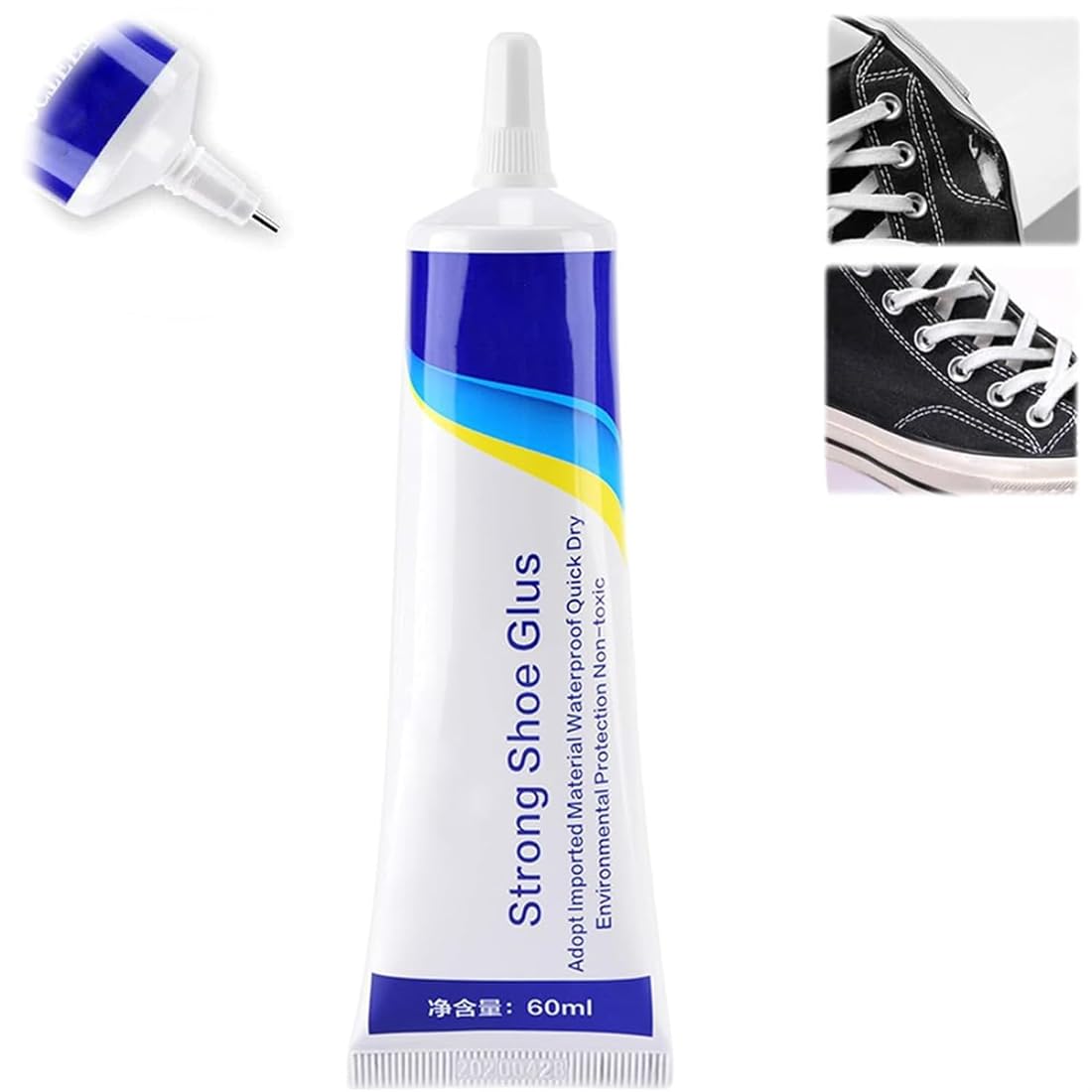 Waterproof Hard-Wearing Strong Shoe Repair Glue, Shoe Glue Repair Adhesive, Strong Waterproof Clear Repair Glue (1Pcs)